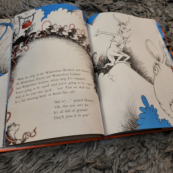 Dr. Suess "Horton Hears A Who" Lg Hardcover - Picture 3 of 5